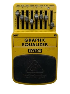BEHRINGER / EQ700 Equalizzatore Grafico 7 Band Pedale Effetto Chitarra Usato Testato Funzionante - Foto 1 di 6