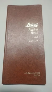 Leica Pocket Book 6th Edition HOVE COLLECTORS BOOKS - Picture 1 of 8