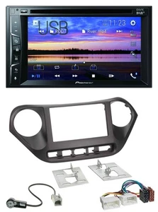 Pioneer Bluetooth 2DIN USB DVD DAB MP3 Autoradio für Hyundai i10 (ab 2013) - Bild 1 von 7