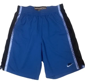 NIKE BASKETBALL shorts Men’s large blue and black Sports Gym Workout - Picture 1 of 4