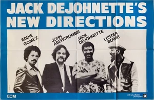 Jack DeJohnette NEW DIRECTIONS Original jumbo French record store poster #160934 - Picture 1 of 1