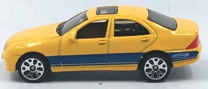 1999 Matchbox Mattel Mercedes-Benz S500 Mustard Yellow 1:65 Diecast Loose NM - Picture 1 of 6