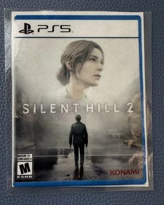 SILENT HILL 2 Sony PS5 Promo Tienda Minorista Estante Pantalla Tarjeta LAMINADA SOLO 2025 Foto 1 de 4