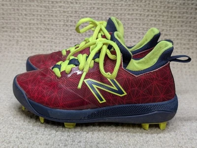 New Balance Baseball Cleats Softball Shoes Kids 10.5 Fantom Fit - Image 1 of 4
