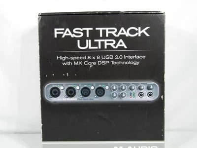 M-Audio Fast Track Ultra High-Speed 8X8 Interface MX Core DSP Technology - Image 1 of 4