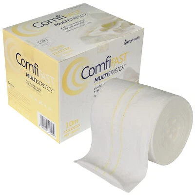 SYNERGY HEALTH Comfifast Benda Tubolare Elasticizzata MultiStretch Giallo X-Large Arto 5cm x 10m