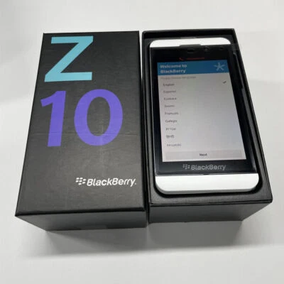 Teléfono inteligente táctil BlackBerry Z10 16 GB BlackBerryOS LTE 3G 4G desbloqueado - nuevo sellado Foto 1 de 4
