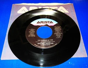 Whitney Houston, One Moment In Time / Love Is A Contact Sport - Picture 1 of 2