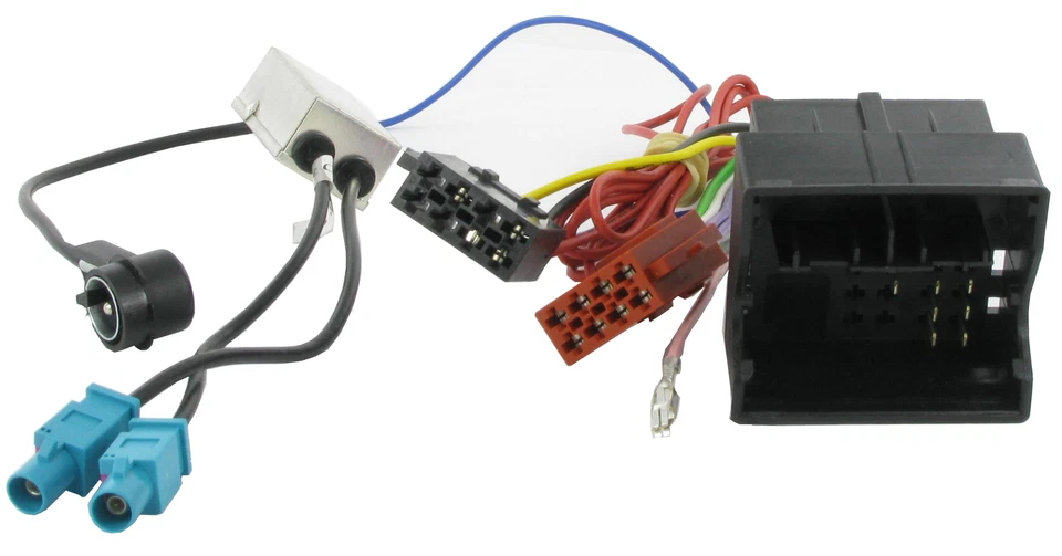 CD RADIO STEREO HEADUNIT ISO WIRING HARNESS LEAD ADAPTOR CT20VW05 FOR AUDI A3  - Image 1 of 1