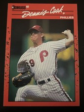 1990 Donruss Philadelphia Phillies #193 Dennis Cook