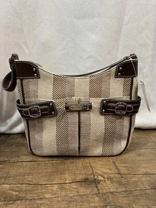 Etienne Aigner Mondale Collection Woven Stripe 43667 Twig Purse Shoulder New Tag - Picture 1 of 12