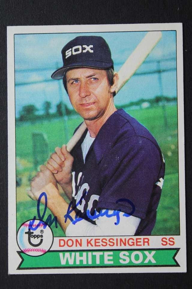 Don Kessinger Chicago White Sox Autographed 1979 Topps #467 Signed Card - Image 1 of 3
