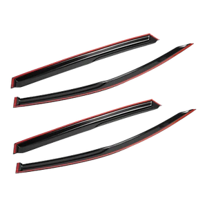 US For 2019-2025 Acura RDX Window Visors JDM 3D Wavy Mugen Style Rain Guards - Picture 1 of 9