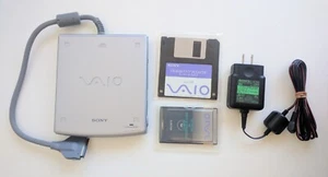 Vintage SONY VAIO PCGA-CD5 External Portable CD-ROM Player - Picture 1 of 6