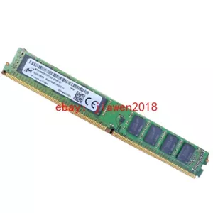 Micron 16GB DDR4 2666 VLP ECC UDIMM RAM 2Rx8 PC4-21300 MT18ADF2G72AZ-2G6E1 288p - Picture 1 of 2