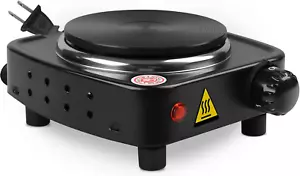 Hot Plate for Candle Making, Black Color Electric Hot Plate for Melting Wax - Picture 1 of 12