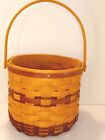 Longaberger Fruit Basket Small Signed Hand Crafted  Pre Owned  Reduced Price