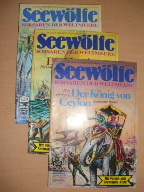 1 x Romanheft Seewölfe  Nr. 227 Der König von Ceylon # Burt Frederick # TOP - Bild 1 von 1
