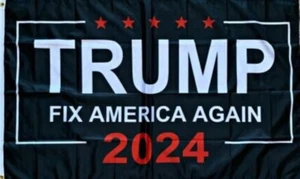 Trump "Fix America Again" 2024 House Flag (3' x 5') - Picture 1 of 1