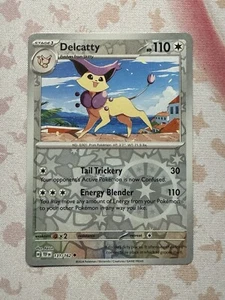 Pokémon TCG Delcatty 131/162 Sv05: Temporal Forces Reverse Holo - Picture 1 of 1
