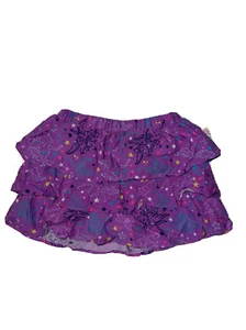 365 Kids Purple Dinosaurs Skirt Girls Size 6 - Picture 1 of 4