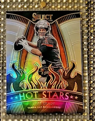 💯FLAWLESS 2020 Panini Select Tom Brady HOT🔥STARS⭐SILVER PRIZM #HS1 Tampa Bay 8 - Image 1 of 4