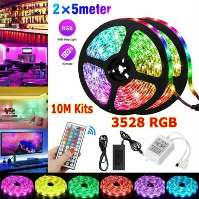 PANGTON VILLA 16.4ft RGB 5050 LEDs Color Changing Light Strips - Image 1 of 4