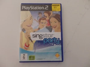 Singstar Party Sony PlayStation 2 PS2 PAL - No Booklet - Picture 1 of 4