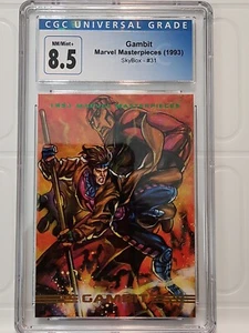 1993 Marvel Masterpieces #31 Gambit CGC 8.5 NM/Mint +  - Picture 1 of 2