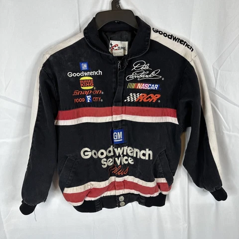 Dale Earnhardt Chase Authentics Jacket Goodwrench Service Plus M Kids -Read Cover