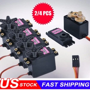 2/4PCS MG996R Digital Servo Motor Full Metal Gear 180° for Futaba JR RC Racing - Picture 1 of 11