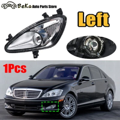 1Pcs For Mercedes-Benz W221 S550 S600 2007-2009 Left Front Bumper DRL Fog Lamp - Image 1 of 4
