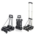  4-wheel Foldable Trolley Collapsible Hand Truck Dolly Folding Trolley Cart for