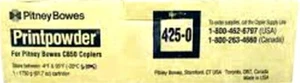  Genuine Pitney Bowes 425-0 Toner for C850 Copier (1) Factory Sealed Cartridge - Picture 1 of 1