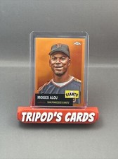 2022 Topps Chrome Platinum Anniversary #360 Moises Alou True Orange #/25 Giants