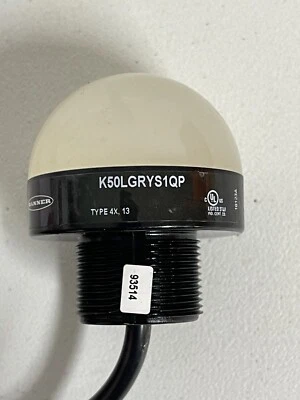 BANNER ENGINEERING K50LGRYS1QP / K50LGRYS1QP K50 Modbus Series: 3-Color - Image 1 of 2