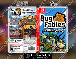Bug Fables: Game Case/Custom Cover (Nintendo Switch 2019) - NO GAME INCL. - Picture 1 of 1