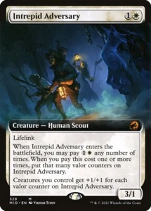 Intrepid Adversary (329) Extended Art Innistrad: Midnight Hunt MID MTG Magic - Picture 1 of 1