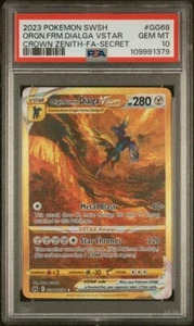 Origin Forme Dialga Vstar GG68 PSA 10 Gem Mint - Crown Zenith - Pokemon - Picture 1 of 6