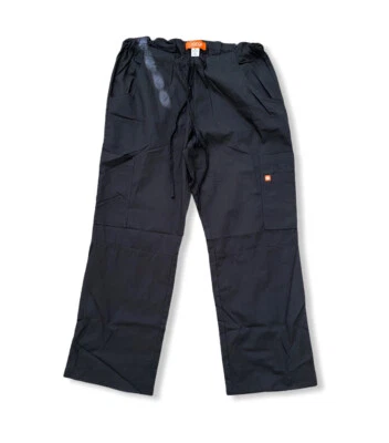 ORANGE STANDARD Scrub Pants Black Women's Size Petite Regular Medium NEW - Image 1 of 4
