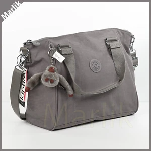 Genuine Kipling Amiel Crossbody Shoulder Bag KIB2H3 Cool Gray Tonal + Keychain - Picture 1 of 7