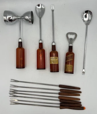 Bartender Bar Tool Set – 12-Piece Kit with Unique Dice-in-a-Bottle Design - Image 1 of 4