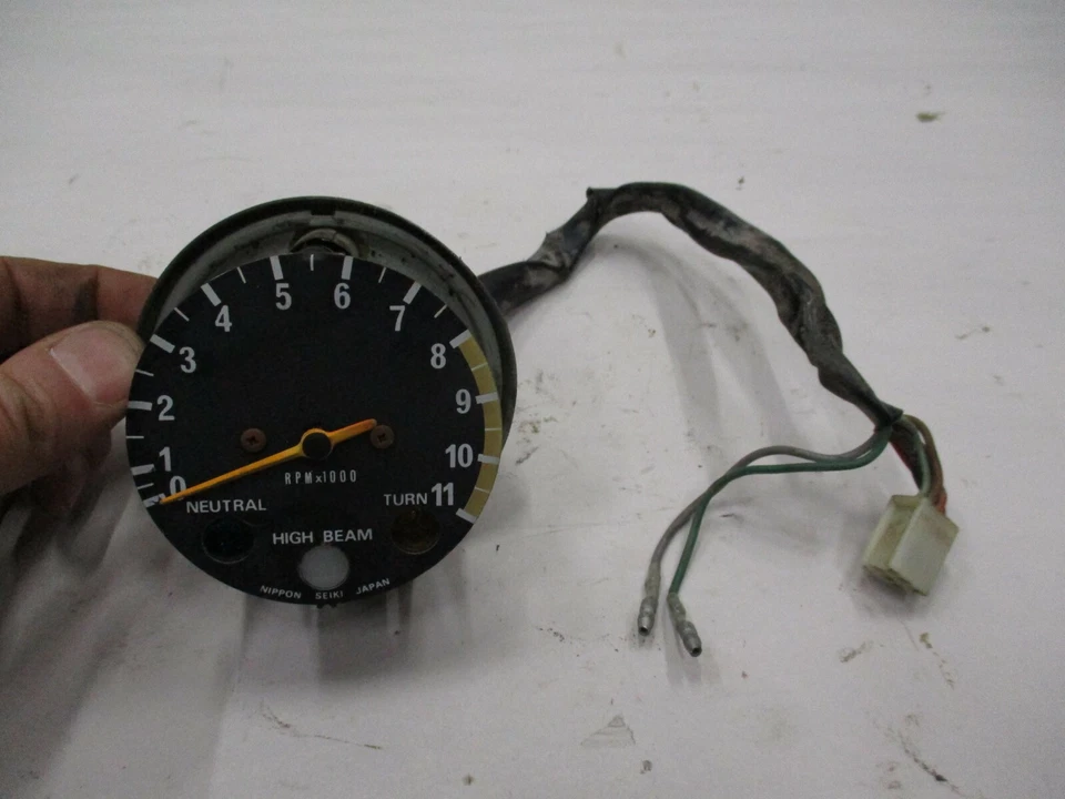 Tachometer assembly 1974 Kawasaki F7 - Image 1 of 4