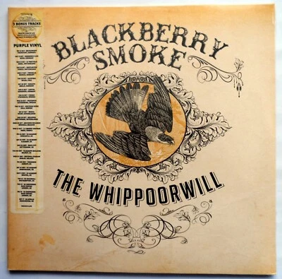BLACKBERRY SMOKE - THE WHIPPOORWILL 2xLP PURPLE VINYL *NEW - MINOR SLV SCUFFS* - Image 1 of 4