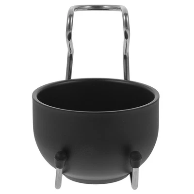  1 set di ciotola in metallo a ciotola rasatura a barba per barba ciotola in - Imagen 1 de 4