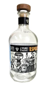 Espolon Tequila Blanco Empty Bottle 1 Liter w/ Wooden Cork - Picture 1 of 9