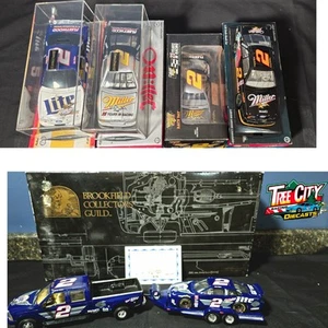 Rusty Wallace NASCAR Miller Lite 1:24 Diecast Lot - Picture 1 of 11