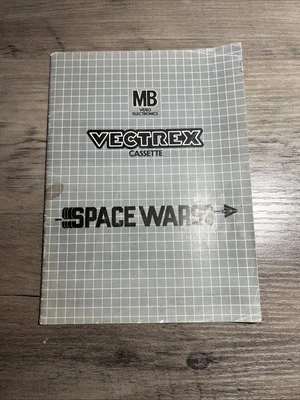 Notice Space Wars Vectrex Mb - Photo 1/3