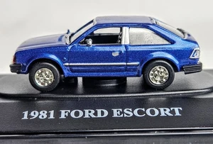 Fresh Cherries Motor Max 1/87 1981 Ford Escort  Rare Blue  Box is Damaged - Picture 1 of 12