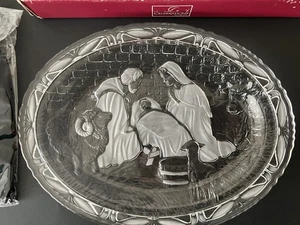 Nativity Plaque Celebrations by Mikasa Crystal Rejoice Collection #SA065-895 - Picture 1 of 20